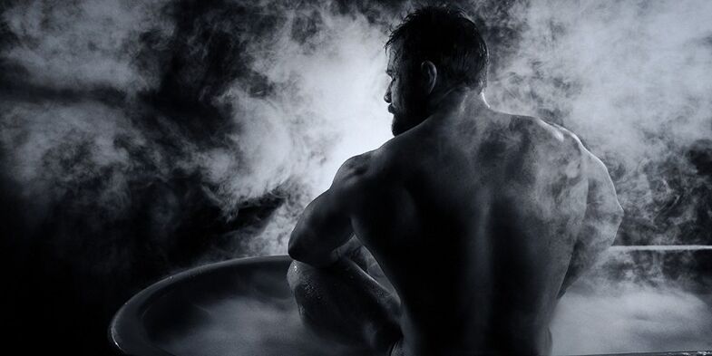 steaming with a pump before enlarging the penis