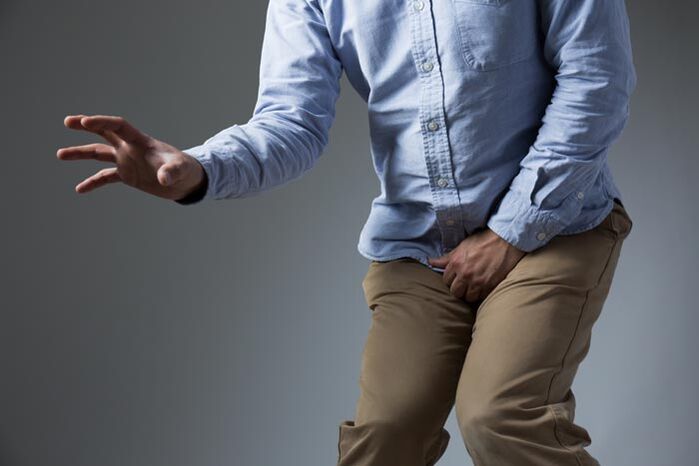 lumbar pain after penis enlargement surgery