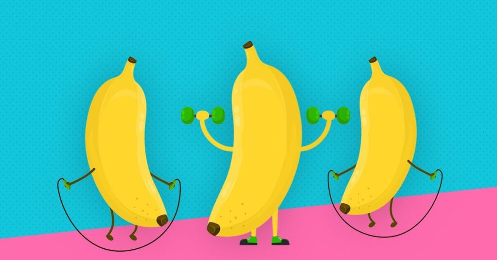 the banana mimics the increase in penis width with exercises